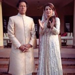 Imran Khan Wife Reham Khan Wedding Day Picture at Bani Gala