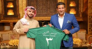Wasim Akram met with Prince Saud bin Mishal Al Saud