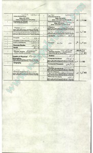 Bise Lahore Datesheet for Matric Annual Exam 2015 Page04
