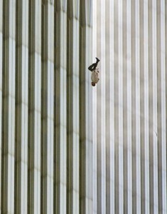 9/11 Man Jumping Memorable Pictures