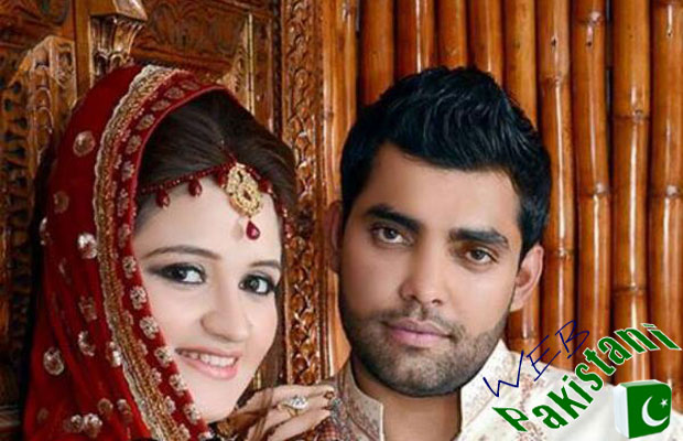 Umar Akmal with Wife Noor Amna