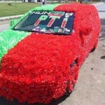 PTI Rally Flower Car D-Chowk Islamabad