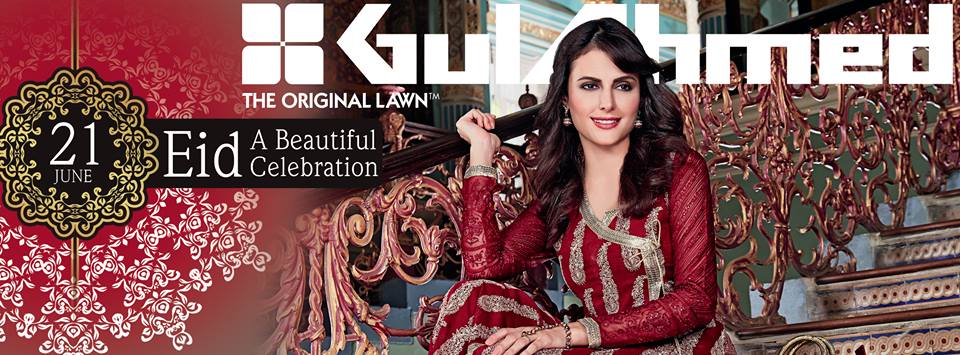 Gul Ahmed Eid Collection 2014 For Women's