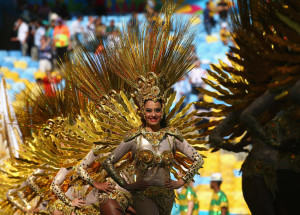 Dancers Perform During The FIFA WORLD CUP Closing Ceremony 01