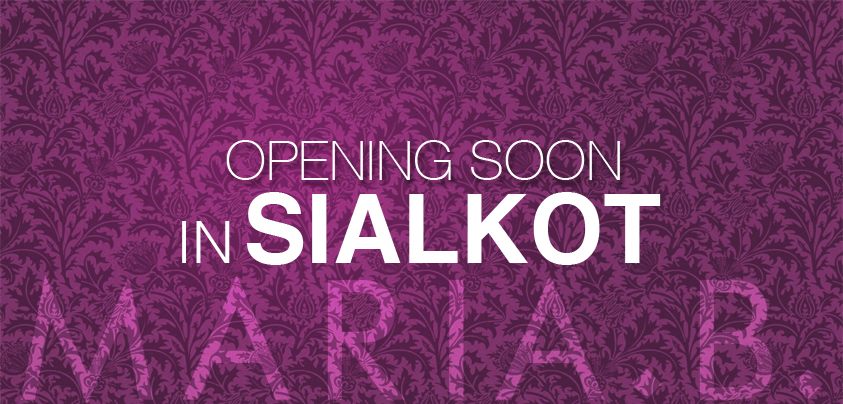Maria B Opening Soon New Store In Sialkot
