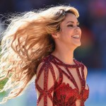 Singer Shakira Close-up During The Closing Ceremony
