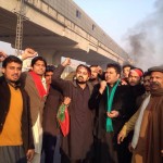 Mazang Blocked PTI Workers