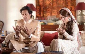 Imran Khan and Reham After Dua Nikah Ceremony