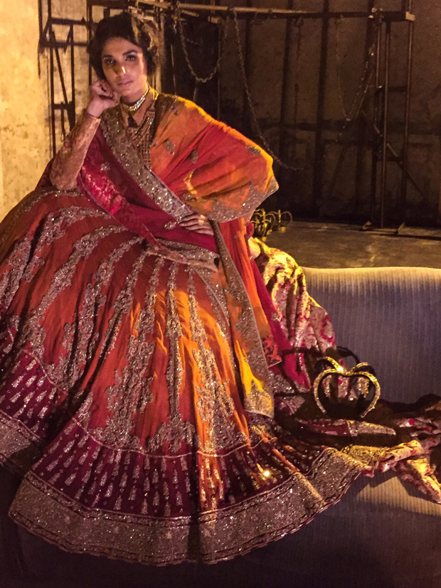 HSY Summer Couture 2015 BTS Model Amna Ilyas Photography Ather-Shahzad