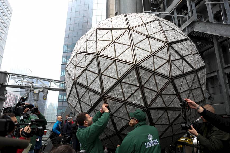 New Year's Eve Ball at Times Square New York City