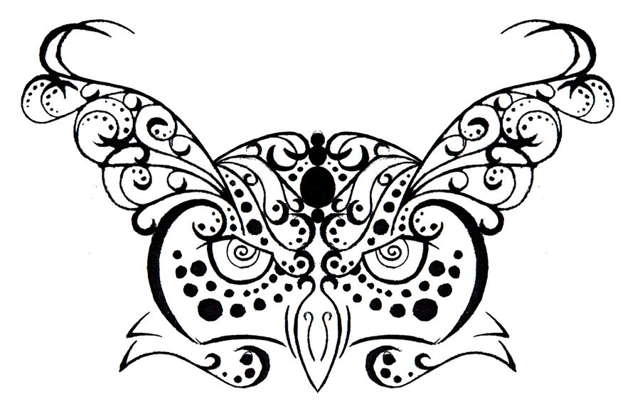 Owl Henna Tattoo Design