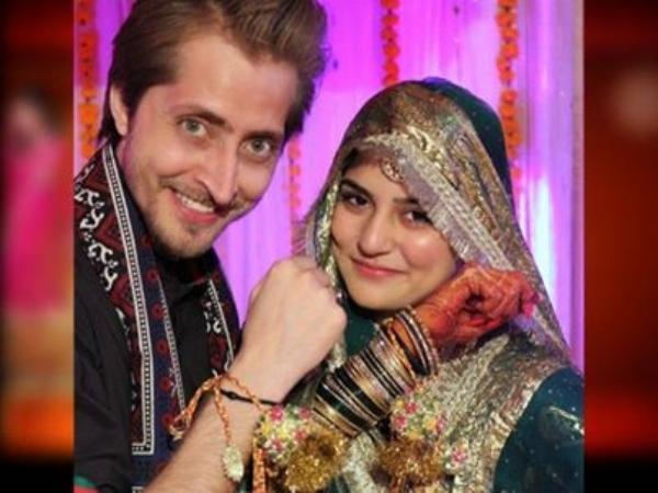 Sanam Baloch and Abdullah Farhatullah Wedding Picture