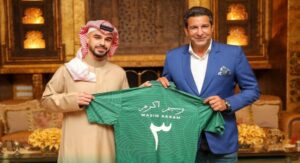 Wasim Akram met with Prince Saud bin Mishal Al Saud