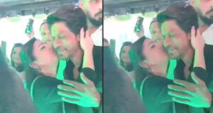 Woman kisses Shah Rukh Khan at Dubai Event, fans say ‘put her in jail’