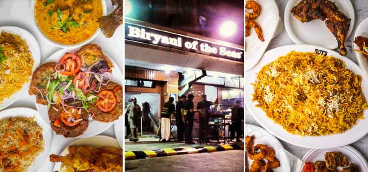 biryani of seas karachi