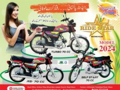 Ride Star Bike Price in Pakistan